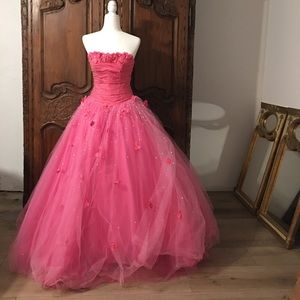 COPY - Pink Ball Gown Prom